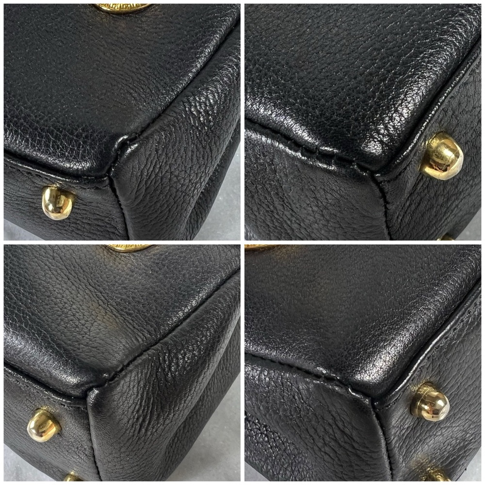 Gianni Versace Mini Leather Medusa Medallion Shoulder Bag - Picture 7 of 14